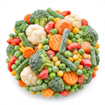 Замороженные овощи и грибы