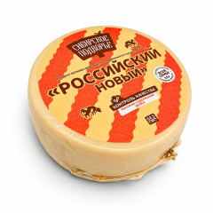 Сырный продукт Российский новый 50% Сибирское подворье 3,7 кг
