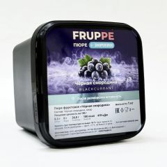 Пюре чёрная смородина FRUPPE замороженное 1 кг