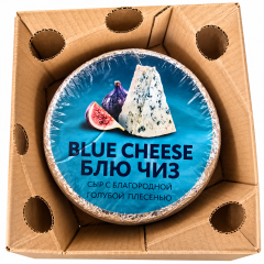 Сыр BLUE CHEESE с голубой плесенью, голова около 2,4 кг