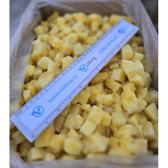 Ананас кубик замороженный 10 кг