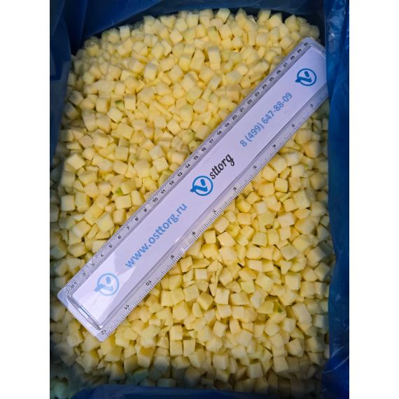 Яблоко кубиками замороженное 10 кг Россия