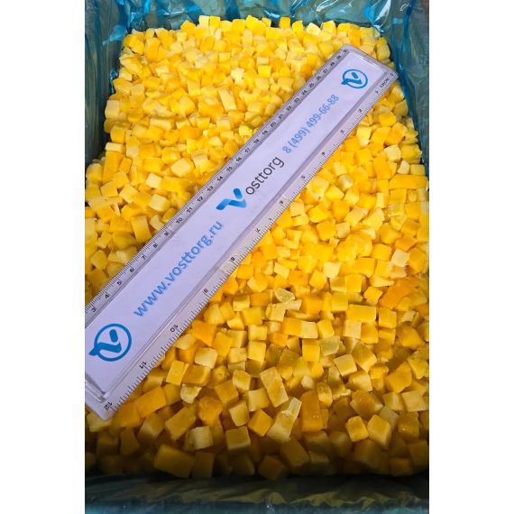 Замороженное манго кубик 10×10 мм