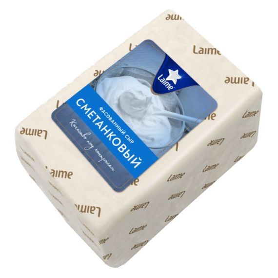 Сыр Laime Сметанковый 50% блок ~1,5 кг