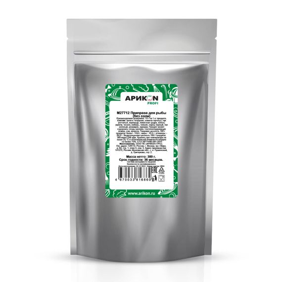 Приправа для рыбы (без соли) 300 гр "АРИКОN PROFI"